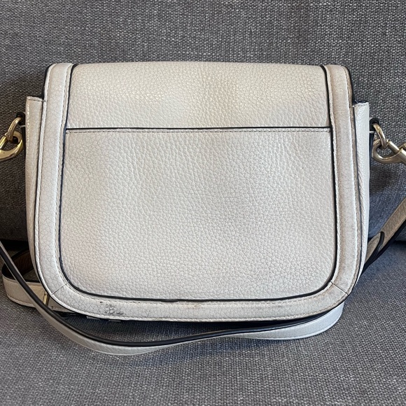 Coach Cream Saddle Bag - Picture 4 of 6